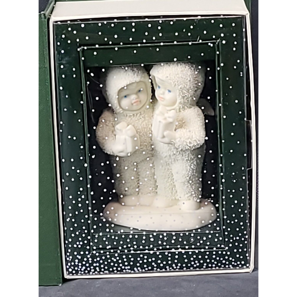 Dept. 56 Collectibles Snowbabies 2001 68858 One for You One for Me -Winter Tales